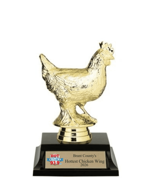 Hot Country Chicken Wing Trophy